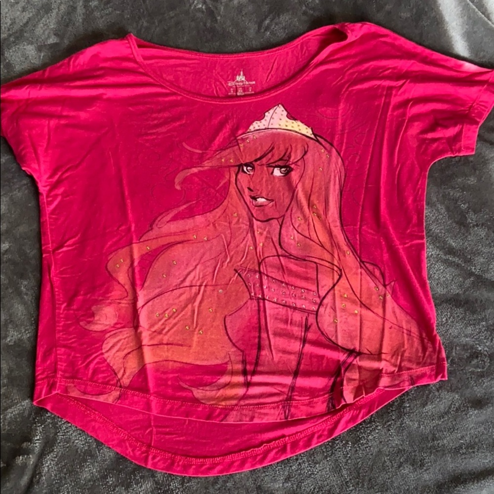 Disney sleeping beauty juniors top